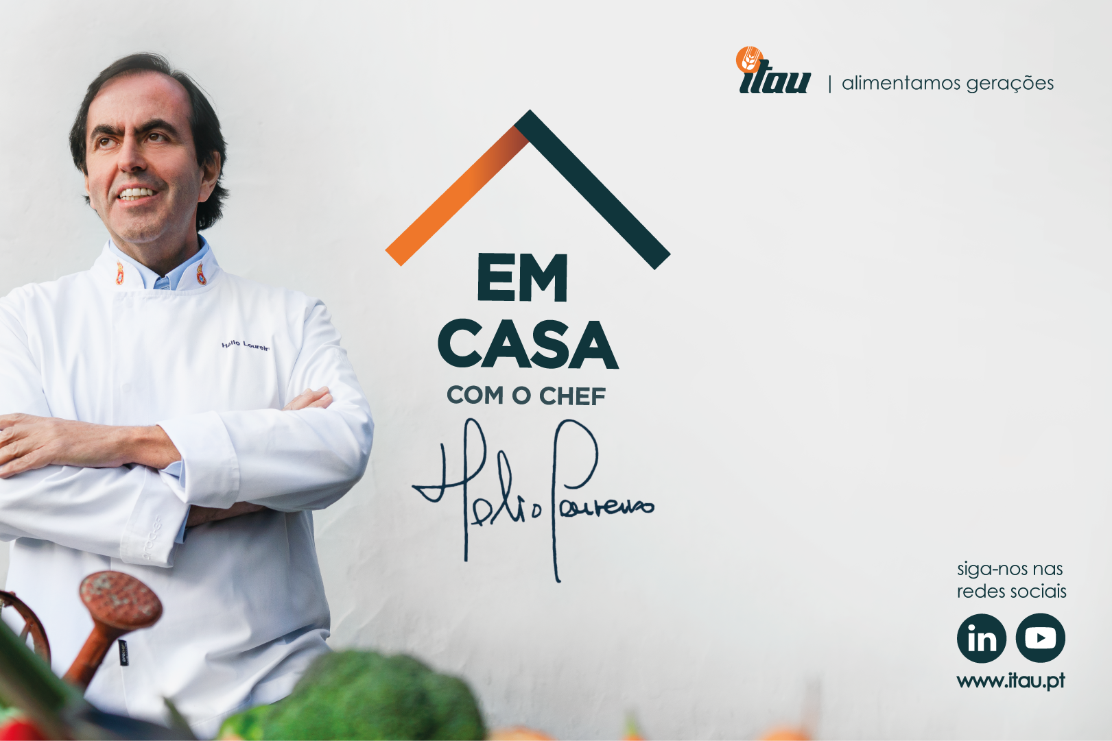 ITAU – Em Casa com o Chef Hélio Loureiro