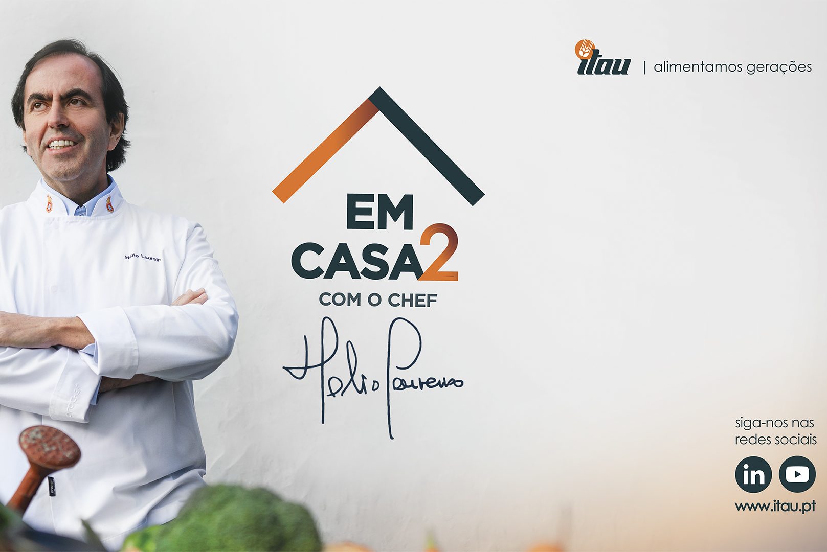 ITAU – Em casa com o Chef Hélio Loureiro (2ª Edição)