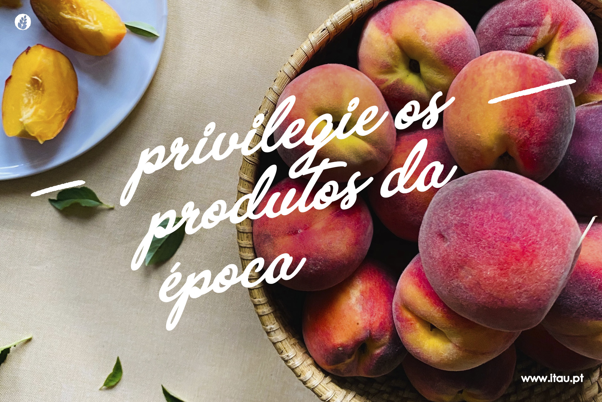 Privilegie os produtos da época – Pêssego