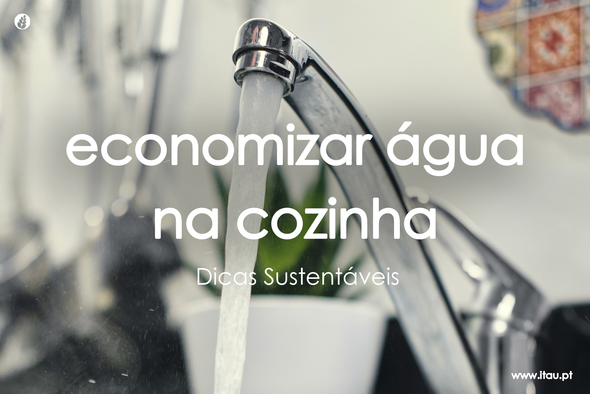 Economizar água na cozinha