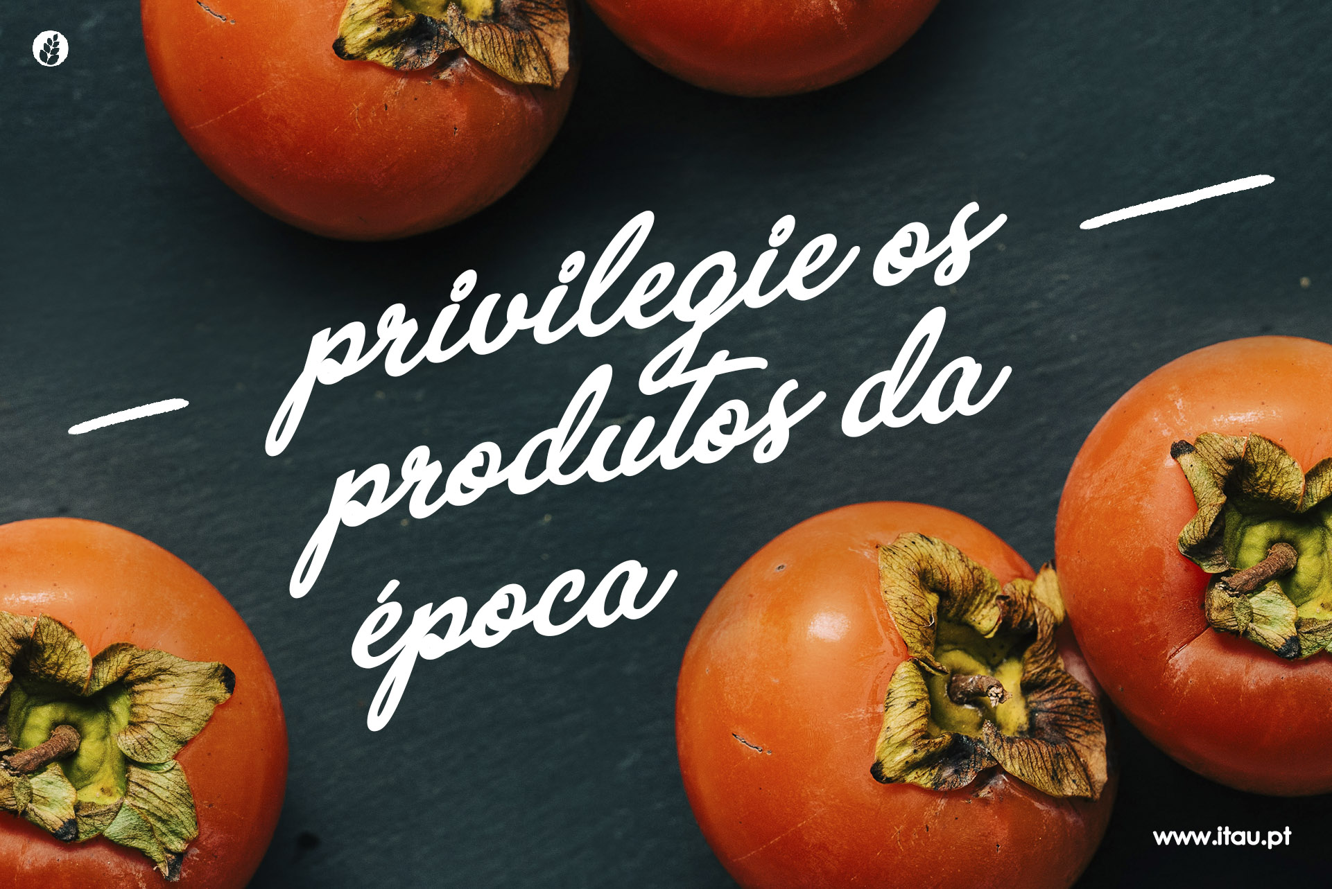 Privilegie os produtos da época – Dióspiro