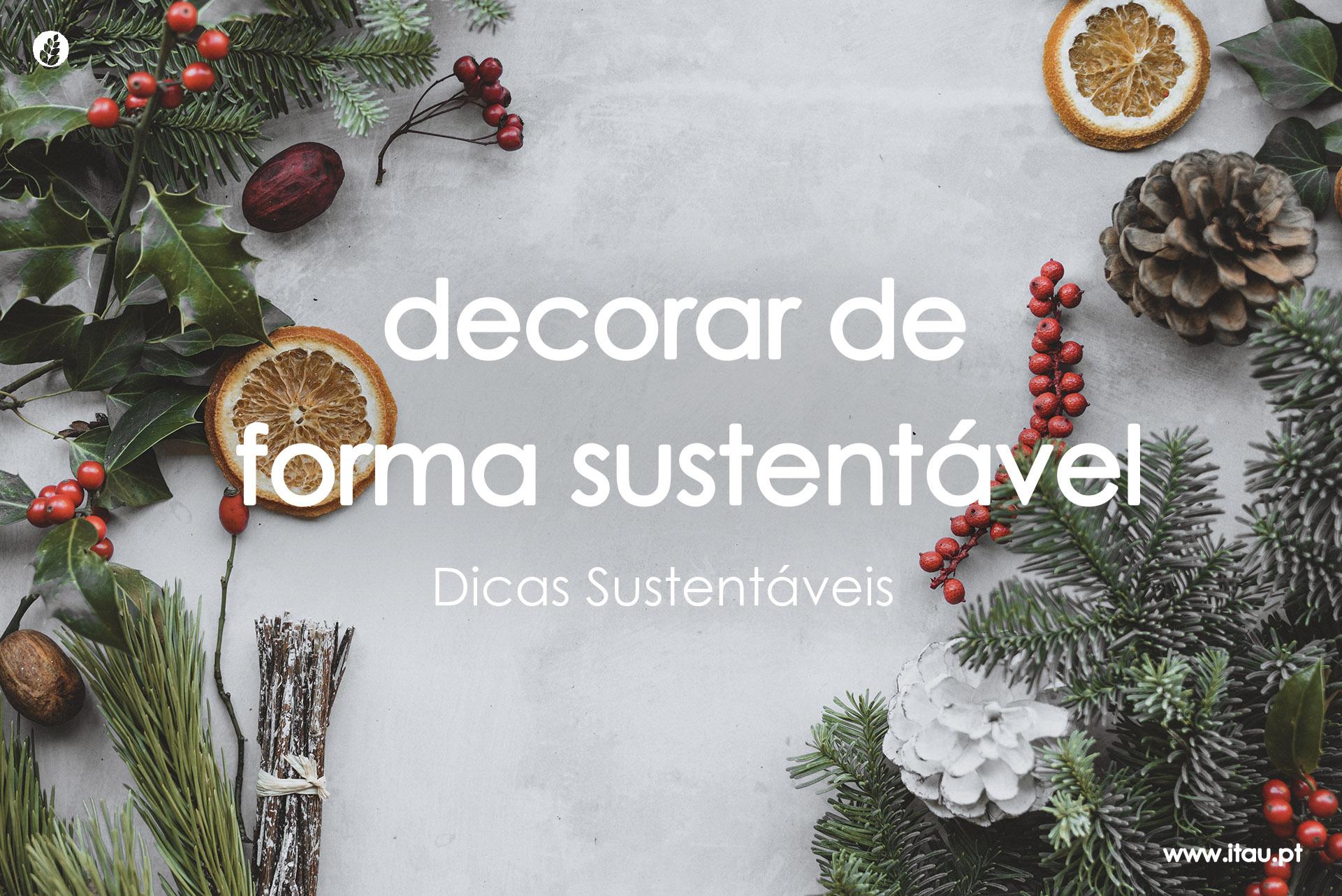 Decorar de forma sustentável